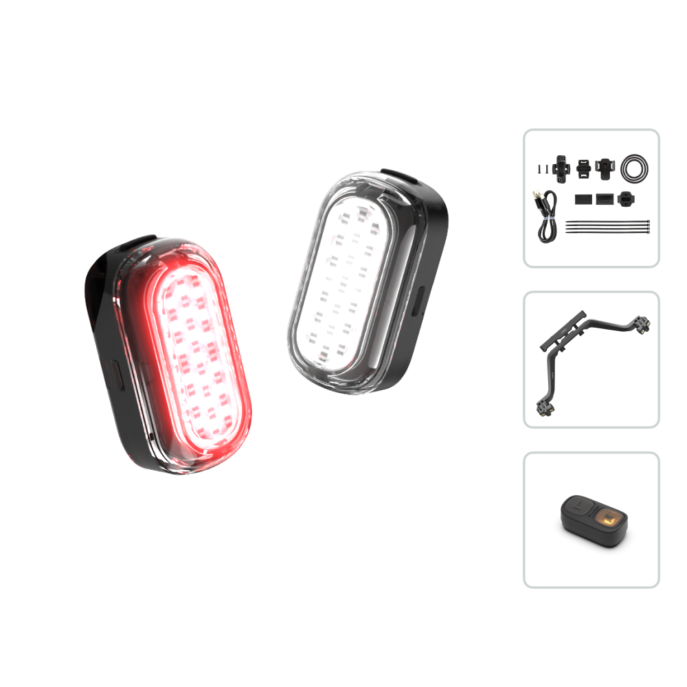 2x Bike Light Mini Bundle