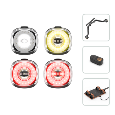 4x Bike Light Bundle