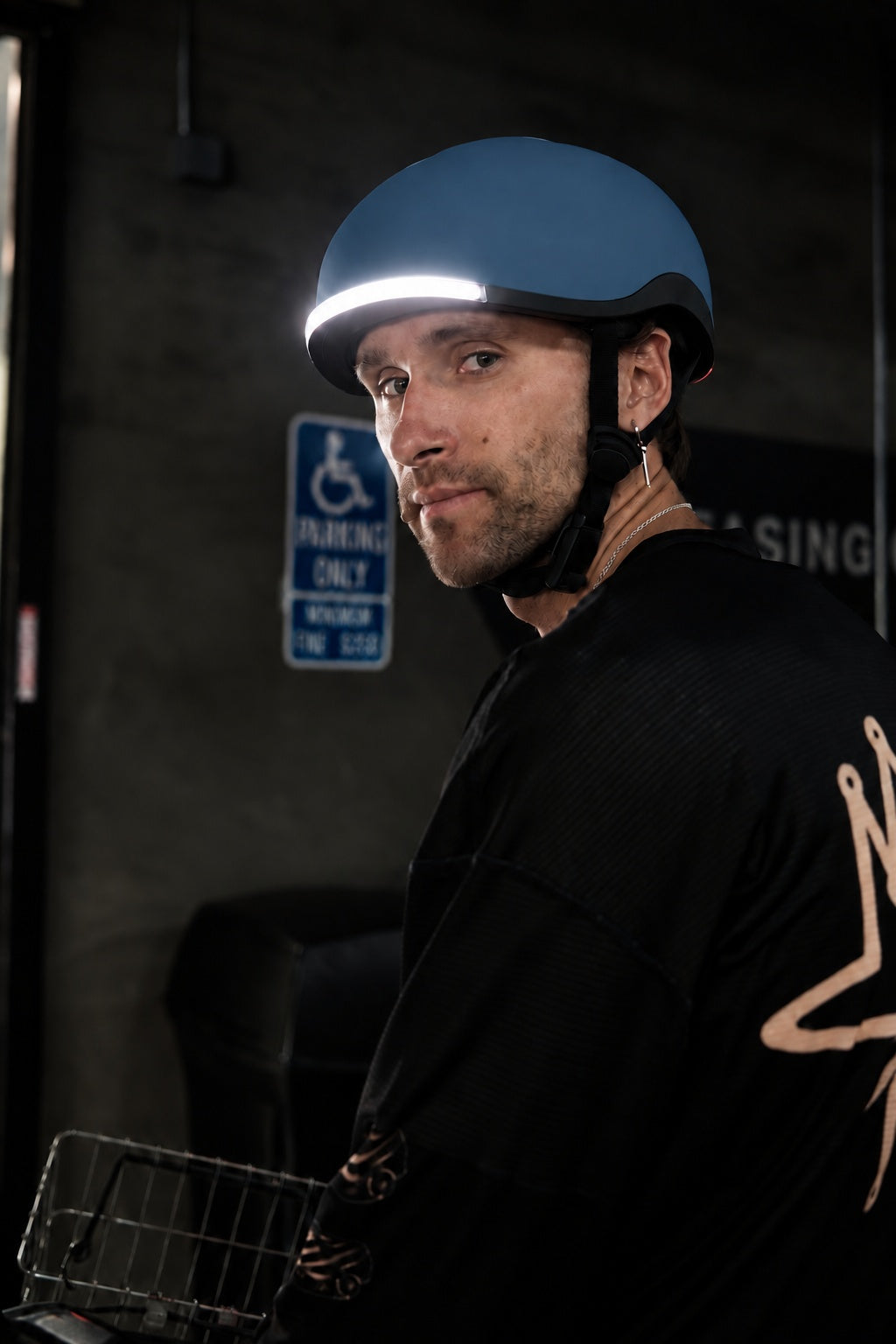 Lumos Nyxel Smart  Bike Helmet — Ocean — standard