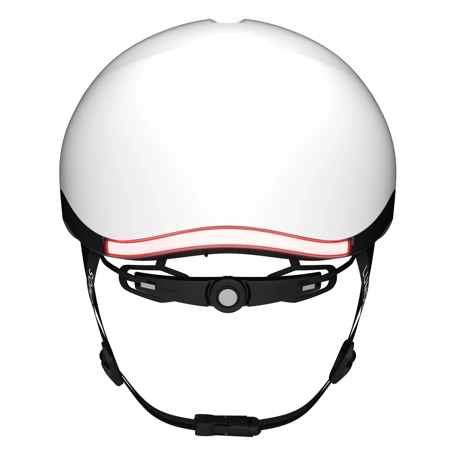 Lumos Nyxel Smart  Bike Helmet — White — standard