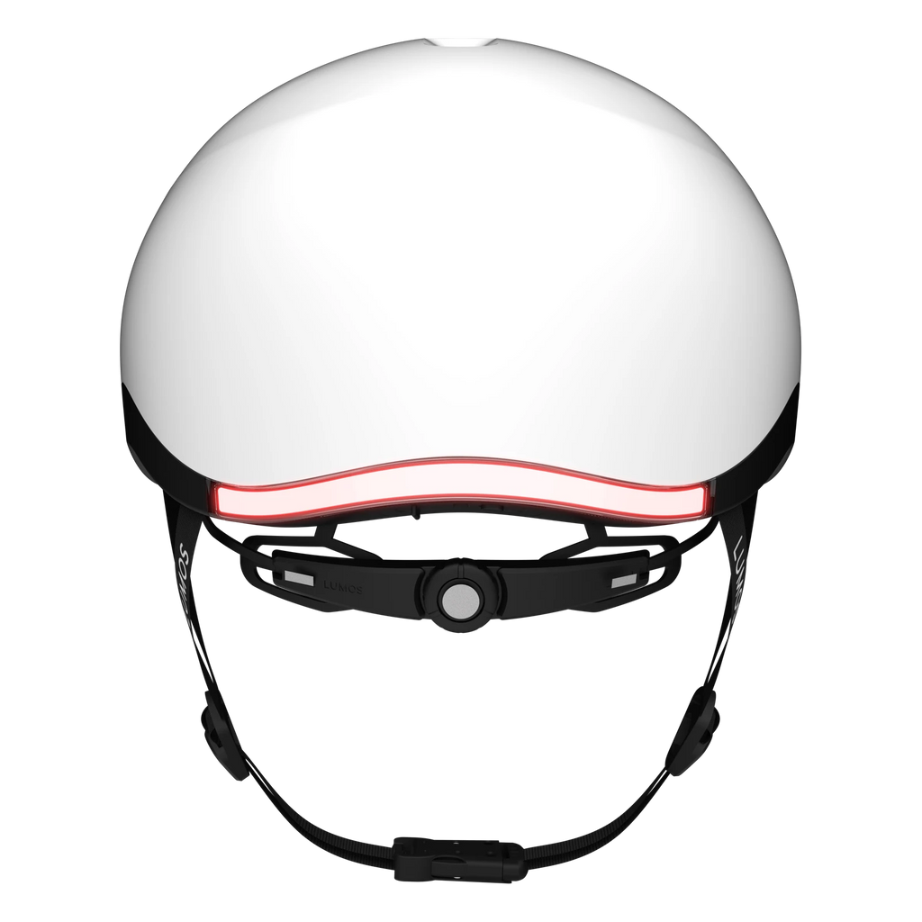 Lumos Nyxel Smart  Bike Helmet — White