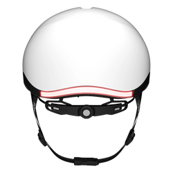 Lumos Nyxel Smart  Bike Helmet — White — standard