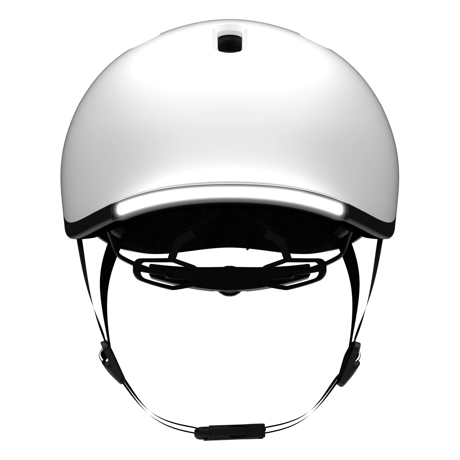 Lumos Nyxel Smart  Bike Helmet — White — standard