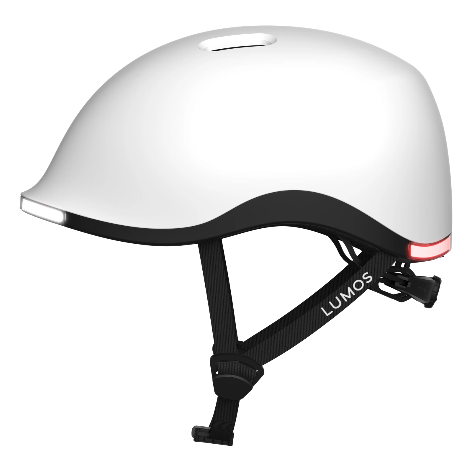 Lumos Nyxel Smart  Bike Helmet — White — standard